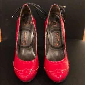 Gabriella Rocha Elijah Black and red high heels